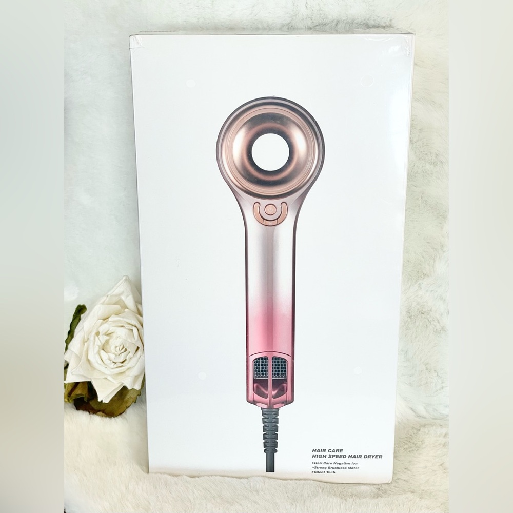 New with tag HAIR CARE HIGH SPEED HAIR DRYER NEGATIVE ION•STRONG BRUSHLESS MOTOR